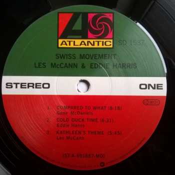 LP Les McCann: Swiss Movement LTD 141988