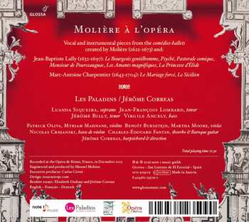 CD Les Paladins: Molière À L'Opéra - Stage Music By Jean-Baptiste Lully 186851