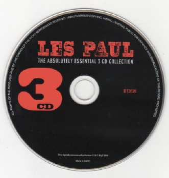 3CD Les Paul: The Absolutely Essential 3 CD Collection DIGI 438829