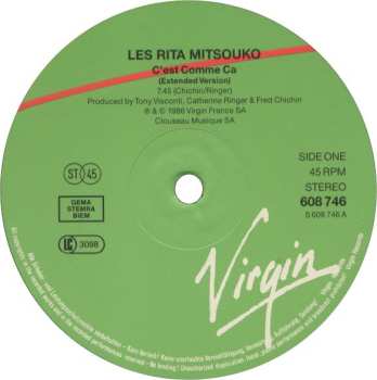 LP Les Rita Mitsouko: C'Est Comme Ça 486069