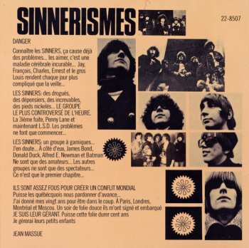 CD Les Sinners: Sinerisme