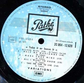 LP Variations: Take It Or Leave It 504085