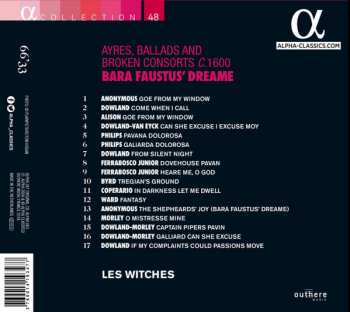 CD Les Witches: Bara Faustus' Dream: Ayres, Ballads And Broken Consorts C. 1600 287225