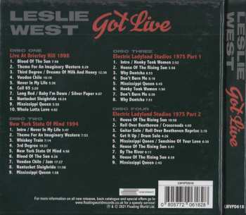 4CD/Box Set Leslie West: Got Live 105044