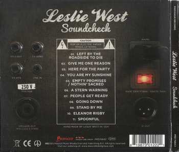 CD Leslie West: Soundcheck 33832
