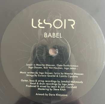 LP Lesoir: Babel  LTD | NUM 345425