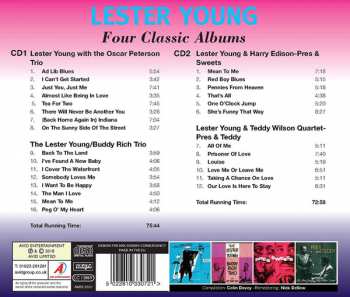 2CD Lester Young: Four Classic Albums 323425