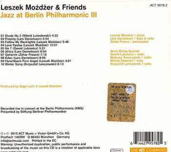 CD Leszek Możdżer: Jazz At Berlin Philharmonic III Leszek Możdżer & Friends 358325