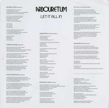 LP Arbouretum: Let It All In LTD | CLR 20098