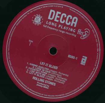 2LP/SP/Box Set/2SACD The Rolling Stones: Let It Bleed DLX | LTD | NUM