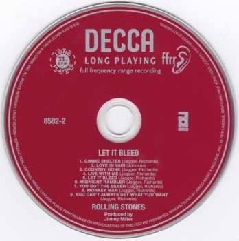 2LP/SP/Box Set/2SACD The Rolling Stones: Let It Bleed DLX | LTD | NUM