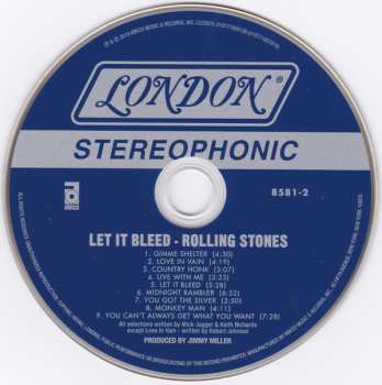 2LP/SP/Box Set/2SACD The Rolling Stones: Let It Bleed DLX | LTD | NUM