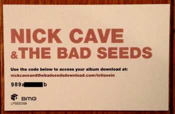 LP Nick Cave & The Bad Seeds: Let Love In