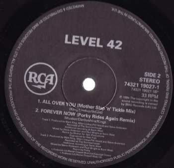 LP Level 42: Forever Now / All Over You 405696
