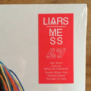 2LP/CD Liars: Mess 78775
