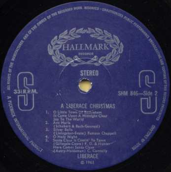 LP Liberace: A Liberace Christmas 498731