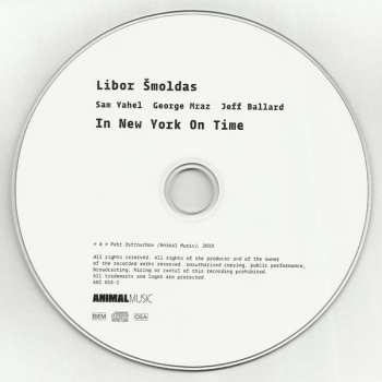 CD Libor Šmoldas: In New York On Time 52276