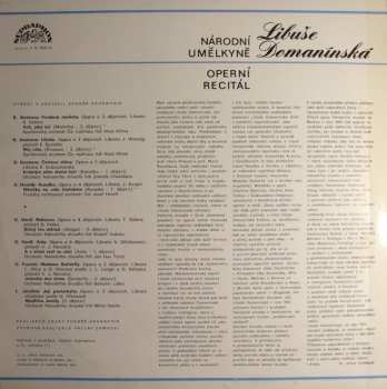 Album Libuše Domanínská: Operní Recitál