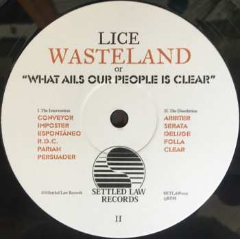 LP Lice: Wasteland Or “What Ails Our People Is Clear” 294954