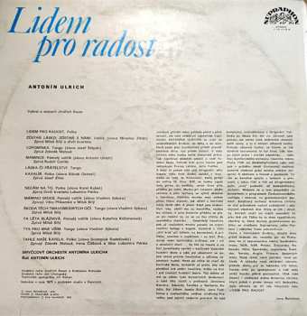 LP Antonín Ulrich: Lidem Pro Radost 370897