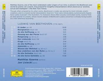 CD Ludwig van Beethoven: Lieder = Songs 3896