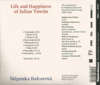 CD Štěpánka Balcarová: Life And Happiness of Julian Tuwim 20285