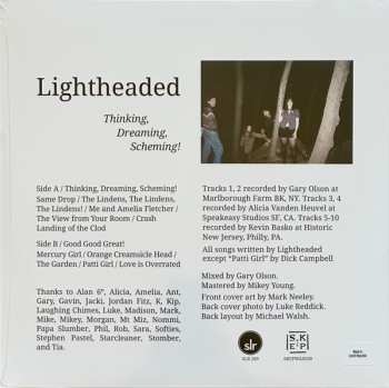 LP Lightheaded: Thinking, Dreaming, Scheming! CLR | LTD