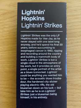 LP Lightnin' Hopkins: Lightnin' Strikes 455639