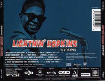 CD Lightnin' Hopkins: Live At Newport 231337