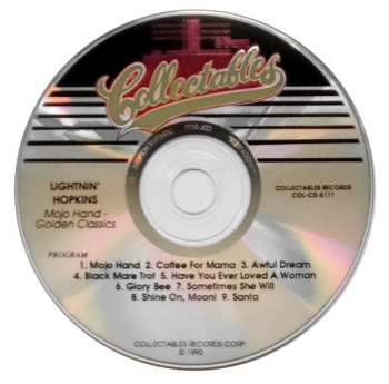 CD Lightnin' Hopkins: Mojo Hand