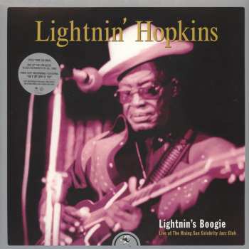 2LP Lightnin' Hopkins: Lightnin's Boogie: Live At The Rising Sun Celebrity Jazz Club LTD 48076
