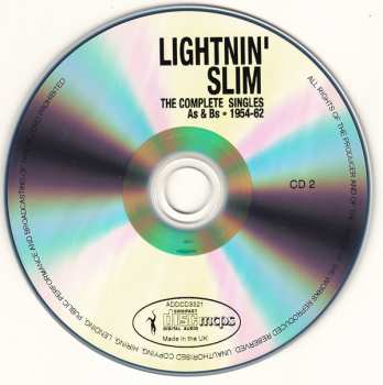 2CD Lightning Slim: The Complete Singles As & Bs - 1954-62
