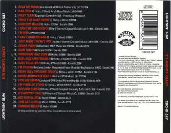CD Lightning Slim: It's Mighty Crazy 265441