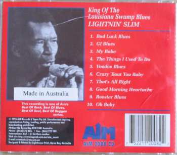 CD Lightning Slim: King Of The Louisiana Swamp Blues 300726