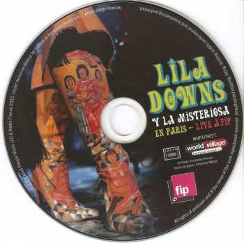 CD Lila Downs: Lila Downs Y La Misteriosa En Paris - Live À FIP 236069