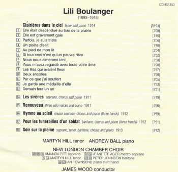 CD Lili Boulanger: Clairières Dans Le Ciel, Les Sirènes & Autres Mélodies  355421