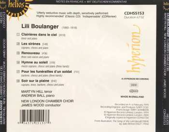 CD Lili Boulanger: Clairières Dans Le Ciel, Les Sirènes & Autres Mélodies  355421