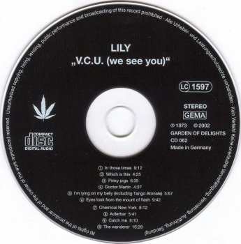 CD Lily: "V.C.U. (We See You)" 194036