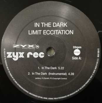 LP Limit Eccitation: In The Dark 71785