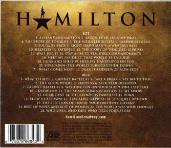 2CD Lin-Manuel Miranda: Hamilton: An American Musical (Original Broadway Cast Recording) 386109