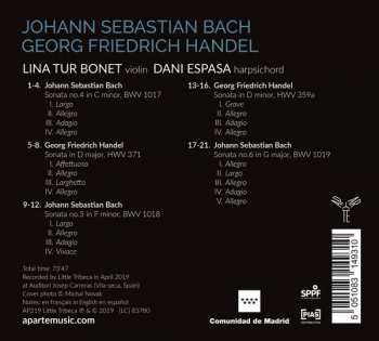CD Lina Tur Bonet: Bach • Händel, An Imaginary Meeting 94920