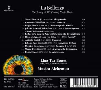 CD Lina Tur Bonet: La bellezza: The Beauty of 17th Century Violin Music  123519