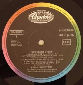 LP Linda Ronstadt: Different Drum 543139
