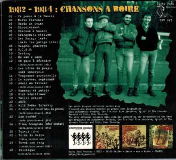 CD L'Infanterie Sauvage: 1982-1984 : Chansons A Boire DIGI 513289
