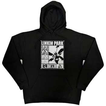 Merch Linkin Park: Linkin Park Unisex Pullover Hoodie: Logos Rectangle (medium) M