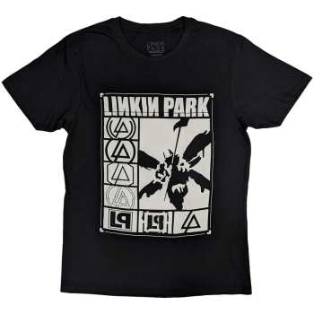 Merch Linkin Park: Linkin Park Unisex T-shirt: Logos Rectangle (x-large) XL
