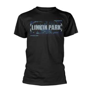 Merch Linkin Park: Tričko Meteora Blue Spray