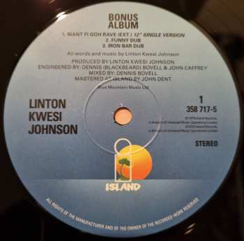 2LP Linton Kwesi Johnson: Forces Of Victory 497634