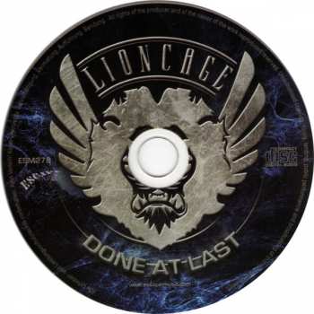CD Lioncage: Done At Last 91410