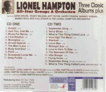 2CD Lionel Hampton: All-Star Groups & Orchestra 347022